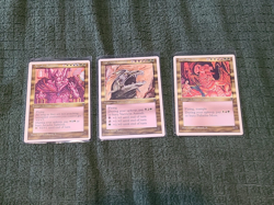 MTG Dragon x3 Vaevictis Asmadi/Arcades Sabboth/Palladia Mors - Image 1