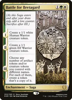 1x Battle for Bretagard NM Eng MTG - Kaldheim - Image 1