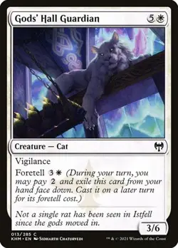 1x Gods' Hall Guardian NM Eng MTG - Kaldheim - Image 1
