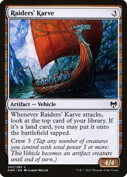1x Raiders' Karve NM Eng MTG - Kaldheim - Image 1