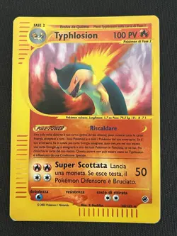 Pokemon Typhlosion 28/165 Holo Reverse - 2002 expedition ITA - Image 1