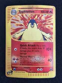 Pokemon typhlosion Expedition reverse inglese 64/165 - Image 1
