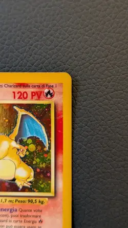Pokemon Charizard Holo 1st Edition #4/102 Fase 2 ITALIAN Excellent - Image 5