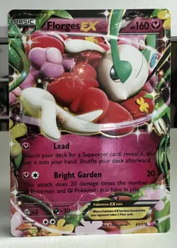 Florges EX Phantom Forces XY 67/119 Mint Pokemon 2016 - Image 1