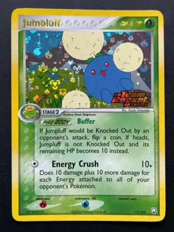 Pokemon Jumpluff EX Team Rocket Returns Stamped Reverse Holo 11/109 2004 - Image 1