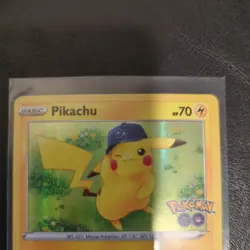 PROMO Pikachu 028/078 2022 Pokemon GO HOLO Stamp Stamped - Image 3