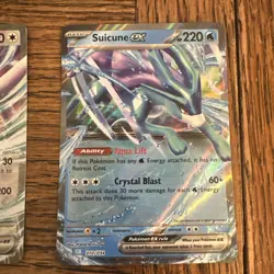 Pokemon Lugia EX 017/034 & Suicune EX 010/034 - TCG Classic Holo (NM+) - Image 3
