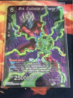 Dragon Ball Super Mira, Explosion of Energy BT10-134 C Foil Card - Image 1