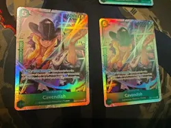 One Piece PRB02 Cavendish English Playset EB01-012 4 Card Premium Set Best Vol.2 - Image 3