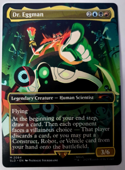 MTG: Secret Lair x Sonic - Dr. Eggman - Borderless Mythic - NM 2084 - Image 1