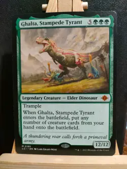 Ghalta, Stampede Tyrant - Lost Caverns of Ixalan - Mythic - NM (see pics) MTG - Image 1