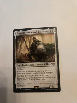 Mtg. Boromir, Warden of the Tower. Lord of the Rings. Pack Fresh - Image 1