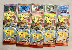 Pikachu 020 M Promo McDonalds 2025 Pokemon Card Japanese Rare Collectible - Image 1