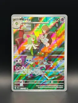 Kirlia 212/198 Illustration Rare Holo SV01: Scarlet & Violet Base Set NM Pokemon - Image 1