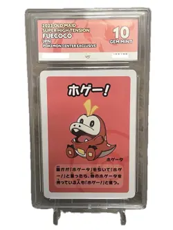 2023 OLD MAID Super High Tension Fuecoco JPN Pokemon Center Exclusive ACE 10 - Image 1