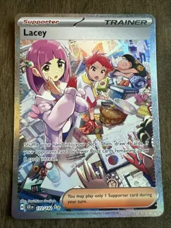 Pokemon TCG Lacey 172/142 Sv07: Stellar Crown Special Illustration Rare Holo - Image 1