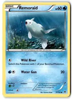 2015 XY - BREAKthrough Remoraid #31 Basic/Common - Image 1