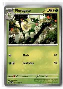 2023 Scarlet & Violet Series - Paldea Evolved Floragato #14 Uncommon - Image 1