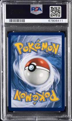 2021 POKEMON SWSH BLACK STAR PROMO #182 FULL ART/VAPOREON VMAX PSA 10 - Image 2