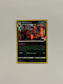 Houndoom 096/163 Line Holo Pokemon Prize Pack Series 1 & 2 SWSH Variant A - Image 1