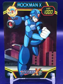 Mega Man Megaman X3 No.117 Card Bandai 1995 Japanese - Image 1