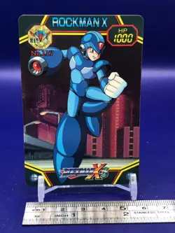 Mega Man Megaman X3 No.117 Card Bandai 1995 Japanese - Image 2