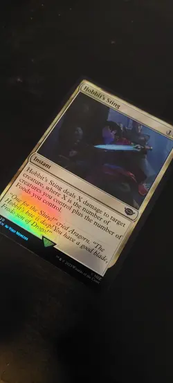 Hobbit's Sting (0020) Foil Lord of the Rings Magic the Gathering card - Image 1