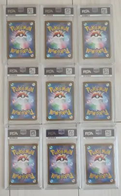 PSA 10 Pokemon Cards 151 Set of 9 Charizard Venusaur Blastoise ex SAR from Japan - Image 2