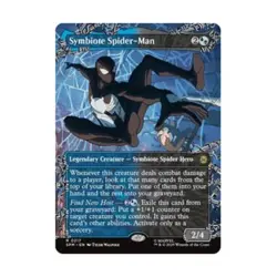 WOTC Marvel's Spider-Man Symbiote Spider-Man (Borderless) (R) NM - Image 1