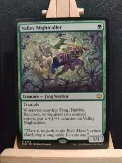 Valley Mightcaller - Bloomburrow - Rare - NM (see pics) - Image 1