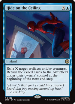 Hide on the Ceiling #32 | Near Mint | Marvel's Spider-Man Magic MTG - Image 1