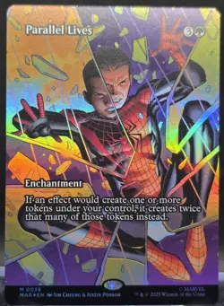 Parallel Lives #36 Spider-Man Borderless Foil Mythic - Image 1