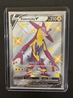 Pokemon TCG Toxtricity V SV112/122 Shining Fates Shiny Vault NM - Image 1