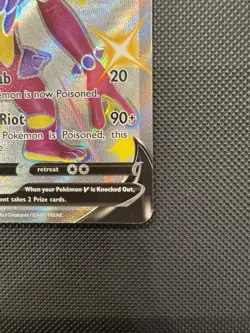 Pokemon TCG Toxtricity V SV112/122 Shining Fates Shiny Vault NM - Image 3