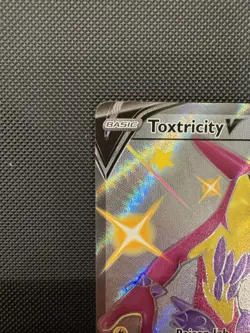 Pokemon TCG Toxtricity V SV112/122 Shining Fates Shiny Vault NM - Image 4