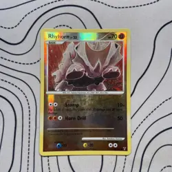 Rhyhorn - 122/147 - Common - Reverse Holo LP, English Pokemon Supreme Victors - Image 1