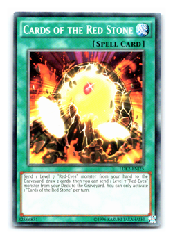 Cards of the Red Stone - LDK2-ENJ25 - Common - Yugioh - Image 1