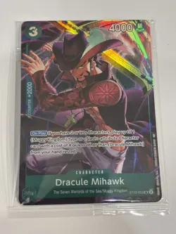 DRACULE MIHAWK ILLUSTRATION VOLUME 4 ONE PIECE PROMO CARD SEALED ST12-003 - Image 1