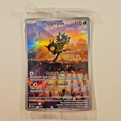 Teal Mask Ogerpon 123 Sv: Scarlet & Violet Promo Cards Holo Sealed - Image 1