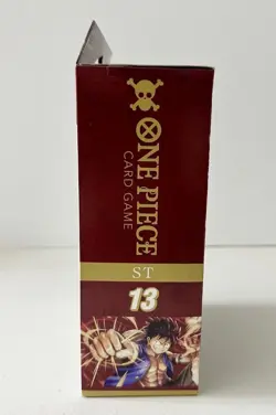 ONE PIECE CARD GAME: The Three Brothers Ultra Deck Box ST-13 Brand New/Sealed - Image 3