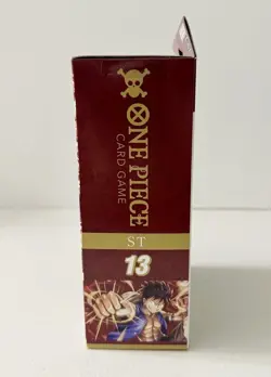 ONE PIECE CARD GAME: The Three Brothers Ultra Deck Box ST-13 Brand New/Sealed - Image 4