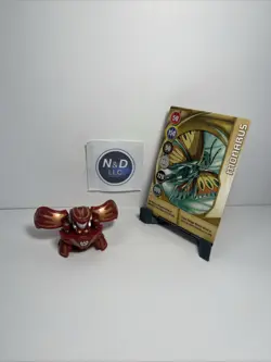 Bakugan Battle Brawlers Pyrus Monarus 340g B2 Classic Rare W/ Card RARE - Image 1