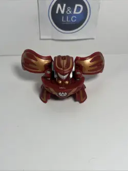 Bakugan Battle Brawlers Pyrus Monarus 340g B2 Classic Rare W/ Card RARE - Image 2
