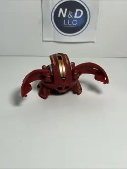 Bakugan Battle Brawlers Pyrus Monarus 340g B2 Classic Rare W/ Card RARE - Image 5