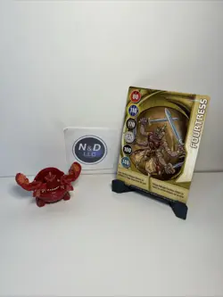 Bakugan Pyrus 520G Fortress Figure Battle Brawlers read W/Card RARE - Image 1