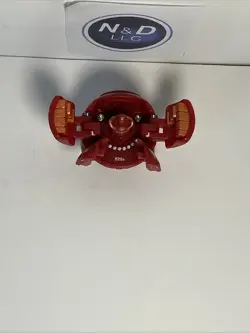 Bakugan Pyrus 520G Fortress Figure Battle Brawlers read W/Card RARE - Image 3