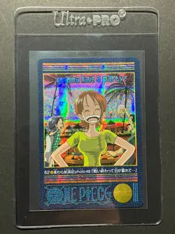 Nami ONE PIECE Visual Adventure Holo Rare Cards TCG Japanese 2000 Vintage #62 AI - Image 1
