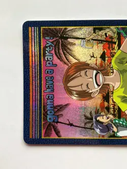 Nami ONE PIECE Visual Adventure Holo Rare Cards TCG Japanese 2000 Vintage #62 AI - Image 3