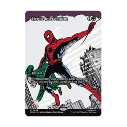 WOTC Marvel Eternal-Legal Heroic Intervention (Borderless) (MR) NM - Image 1