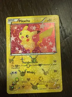 Pikachu RC7/RC25 Legendary Treasures Radiant Collection Holo Rare - Image 1